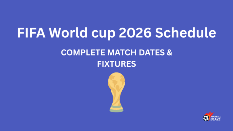 FIFA World Cup 2026 Schedule: Complete Fixtures, Dates, Groups and Match List