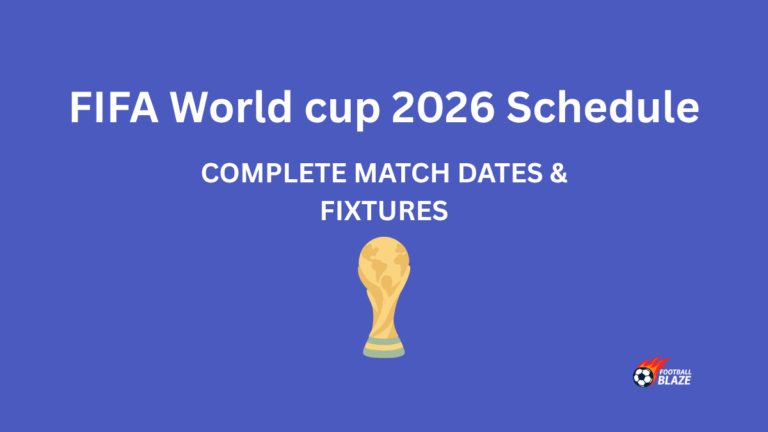 FIFA World Cup 2026 Schedule: Complete Fixtures, Dates, Groups and Match List