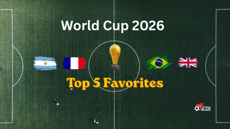 FIFA World Cup 2026 Predictions: Top 5 Favorites to Win the Tournament